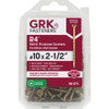 GRK R4 #10 x 2-1-2 In. Star Drive Multi-Purpose Wood Screw (70 Ct.) 103133 245555