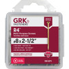 GRK R4 #8 x 2-1-2 In. Star Drive Multi-Purpose Wood Screw (100 Ct.) 02079 233138