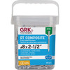 GRK RT #8 x 2-1/2 In. Star Drive Stainless Steel Composite Screw (560 Ct.)