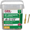 GRK RT #8 x 2-1/2 In. Star Drive Composite Screw (605 Ct.) 16079