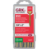 GRK RSS Rugged 1-4 In. x 2 In. Star Drive Washer-Head Structure Screw (50-Count) 12155 203111