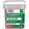 GRK RT #9 x 2-1-2 In. Star Drive Composite Screw (408-Count) 16101 223025