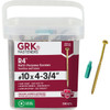 GRK R4 #10 x 4-3/4 In. Star Drive Multi-Purpose Wood Screw (230-Count) 01143