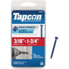 Tapcon 3/16 In. x 1-3/4 In. Hex Washer Head Concrete Screw Anchors (25-Count)