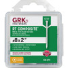 GRK RT #8 x 2 In. Star Drive White Composite Screw (100-Count) 17628 235508