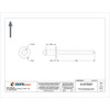 Blind Rivet, Dome Head, 3-16 in Dia., 19-64 in L, Aluminum Body, 250 PK  AD62BS200