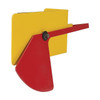 Vestil Fork Truck Level,Yellow/Red,2 5/8" W FRK-LVL