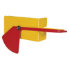Vestil Fork Truck Level,Yellow-Red,2 5-8" W FRK-LVL