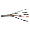 Carol Data Cable,Cat 5e,24 AWG,1000ft,Gray CR5.30.10