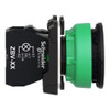 Schneider Electric Pilot Light, Green, 30mm, LED XB5FVG3