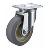Manufacturer Varies Swivel Plate Caster,Rubber,3-1/2 in,250 lb,C P12S-PRP035D-12