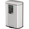 Ninestars 13.2 Gal. Stainless Steel Foot Pedal Trash Can SOT-50-8 614587