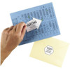 Avery Dennison Laser Labels,White,PK25 6465