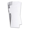 U Brands Data Card Replacement, 3 x 1.75, White, PK500 5167U06-48