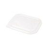 World Centric Fiber Container Lids, 8.8 x 6.9 x 0.8, Clear, PK400 CTLCS3