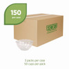 Renewable and Compostable Salad Bowls with Lids - 32 oz, PK150  EP-SB32
