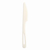 World Centric TPLA Compostable Cutlery, Knife, 6.7" White, 1000PK KNPS6
