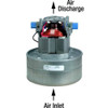 Ametek Vacuum Mtr-Blwr,Thru-Flow,2 Stge,1 Spd 115982