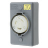 Hubbell Wiring Device-Kellems Lck Recept,30 A;Gray;Valox,L5-30R,1Gng HBL2610SR Hubbell Wiring Device-Kellems Lck Recept,30 A;Gray;Valox,L5-30R,1Gng HBL2610SR