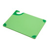 San Jamar Cutting Board,Green,12 x 9 In. CBG912GN