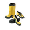 Overshoe, Electrical, Slip On, Rubber, Ankle Height, Yellow, 9  51581 9