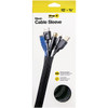Wrap-It Storage 10 Ft. x 3-4 In. Black Mesh Cable Sleeve 400-SM-10x75BL 566565