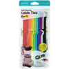 Wrap-It Storage 5 In. & 8 In. Multi-Color Self-Gripping Cable Ties (20-Pack) 420-48MC 541274