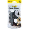 Wrap-It Storage Single Black Cable Clip (14-Pack) 514-CLIPS-BL