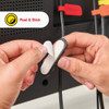 Wrap-It Storage Single Black Cable Clip (14-Pack) 514-CLIPS-BL 567658