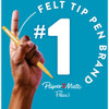 Paper Mate Flair Black Medium Point Felt Tip Pen (4-Pack) 8434452PP 974380