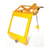 Repar Lathe Chip Shield,12-13/12 in. H,Yellow TC-1-CM