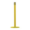 Tensabarrier Receiver Post,38 In H,Yellow 875-35-RCV