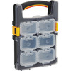 Plastic Parts Organizer with (6) Removable Storage Containers HL3049-D 368190