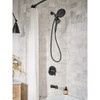 Moen Mikah Matte Black 1-Handle Tub & Shower Faucet