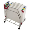 San Jamar Cutting Board Rack,10.7 in L,11.02 in H KLRST