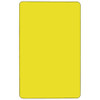 Rectangle Activity Table, Laminate, Yellow  XU-A2448-REC-YEL-H-A-CAS-GG