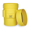 Eagle Mfg 95 Gal. Overpack Drum, Open Head, Yellow 1690
