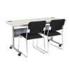 National Public Seating Stacking Chair,300 lb Wt. Cap.,Assembled 8660