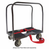 Snap-Loc Gen. Prpose Dolly, Open, Flush, 1500lb, Blk SL1500D6B