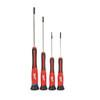 Milwaukee Tool 4 PC Precision Screwdriver Set 48-22-2604
