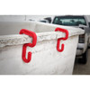 Milwaukee Tool Bucket Hook,Red,3-4" D,6-1-2" L,5-3-4" W 48-22-8293