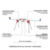 Milwaukee Tool Miter Saw Stand, MILWAUKEE TOOL & EQUIPMENT 48-08-0551
