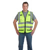 Class 2 High Visibility Yellow Performance Safety Vest - S-M  48-73-5041