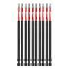 Milwaukee Tool SHOCKWAVE 6" Impact Torx T25 Power Bits (10 Pk) 48-32-4246