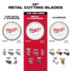 14 in Metal & Stainless Cutting Circular Saw Blade (1 in Arbor)  48-40-4505