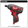 Milwaukee Tool M12 1-4" Hex Screwdriver 2401-20