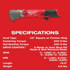 M12 FUEL 1-2 in. Right Angle Impact Wrench with Friction Ring (Bare Tool)  2565-20