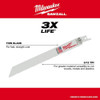 Milwaukee Tool 6" 8-12 TPI SAWZALL Blades (50 Pk) 48-01-6091