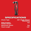 Milwaukee Tool M18 Cordless Right Angle Drill 2615-20