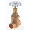 Milwaukee Valve Gate Valve,1-2 In.,Solder UP115 1-2